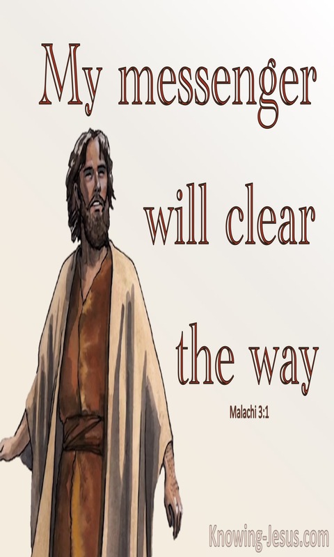 Malachi 3:1 My Messenger Will Clear The Way (beige)
